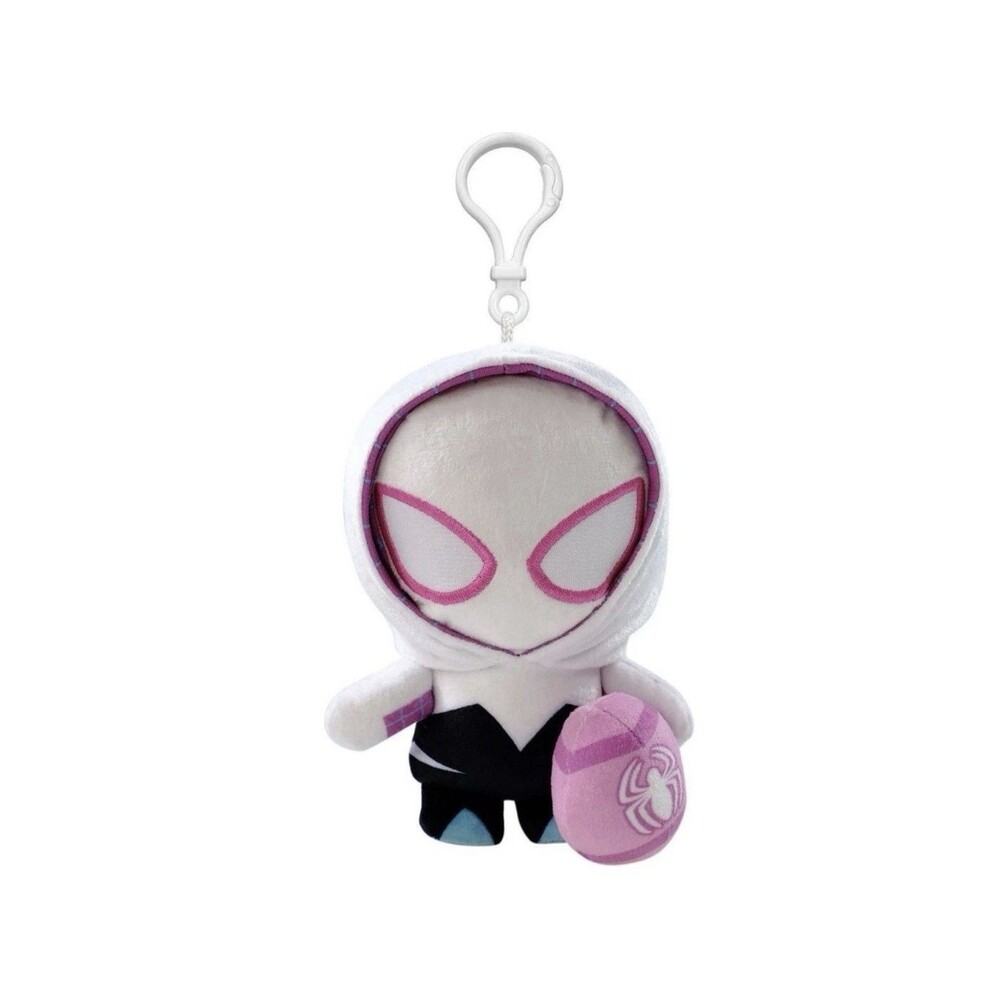 Spider-Man Ghost 6" Plush Easter Egg Clip-on Brand NWT Marvel Plush Toy